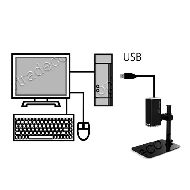 схема подключения UM12 к ПК через USB
